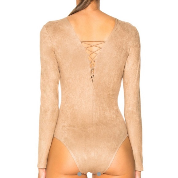 Alexander Wang Suede Body Suit - Picture 2 of 3